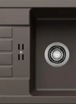 Chiuveta bucatarie Blanco Favum XL 6 S 860x435mm Silgranit maro cafea