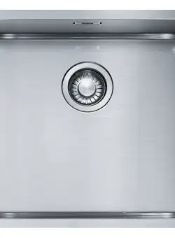 Chiuveta bucatarie Franke Box BBX 210/110-45 cu 1 cuva 450x410mm ventil Premium inox lucios