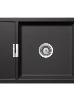 Chiuveta bucatarie Schock Mono D-100XS Cristadur Stone, granit, reversibila, montare pe blat 78 x51 cm