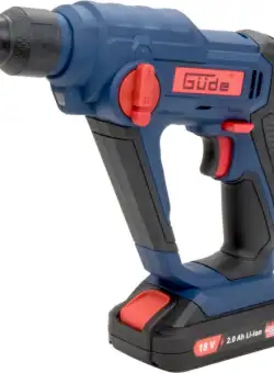 Ciocan rotopercutor SDS Plus cu acumulator Li-Ion Gude 58508, 18 V, 2 Ah