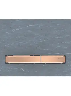 Clapeta actionare Geberit Sigma50 mustang ardezie detalii rose-gold