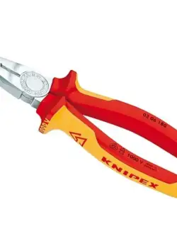 Cleste profesional combinat izolat Knipex 03 06 180 T, 180 mm
