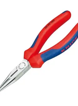 Cleste profesional cu varf lung semirotund si suprafata taietoare Knipex 25 02 160, 160 mm