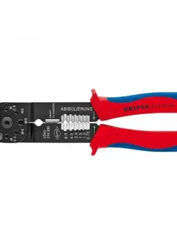 Cleste profesional pentru sertizat si dezizolat Knipex 97 21 215 B, 230 mm