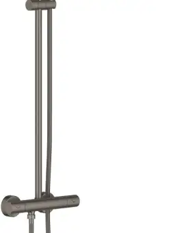 Coloana de dus Grohe Euphoria System 310 cu baterie termostatata brushed hard graphite