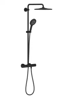 Coloana de dus Grohe Rainshower SmartActive 310 cu baterie termostatata phantom black
