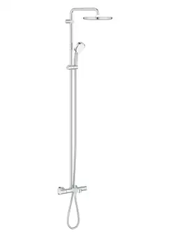 Coloana de dus Grohe Tempesta Cosmopolitan System 250 cu baterie cada termostatata 9.5 l/min crom
