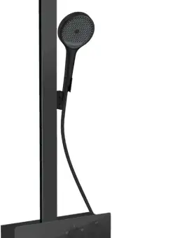 Coloana de dus Hansgrohe Rainfinity 360 1jet cu baterie termostatata ShowerTablet 350 negru mat