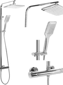 Coloana de dus REA Tom crom