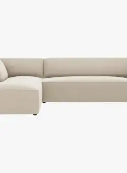 Coltar 4 locuri Ruby catifea L273cm