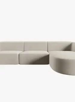 Coltar 4 locuri Shane catifea L266 cm