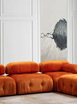 Coltar Bubble Corner portocaliu ( L1-O1-1R -Puf)