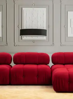 Coltar Bubble ( L1-O1-1R -Puf) rosu