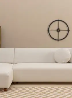 Coltar Eddy pe stanga (CHL-3R) alb