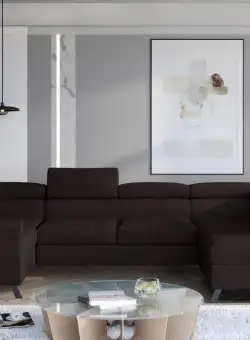 Coltar extensibil Escada - L336 x l200 x h92 cm