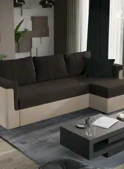 Coltar Extensibil Faro crem / maro