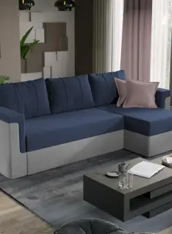 Coltar Extensibil Faro gri / petrol