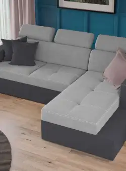 Coltar Extensibil Paloma Gri Deschis / Gri