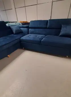 Coltar EXTENSIBIL Tommy 6 , Sezlong stanga, catifea