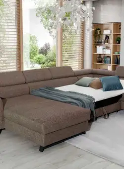 Coltar living extensibil Josette – L370 x l190 x h98 cm