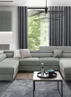 Coltar living extensibil Lacante – L347 x l202 x h95