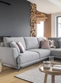 Coltar living extensibil Larde – L280 x l178 x h93 cm