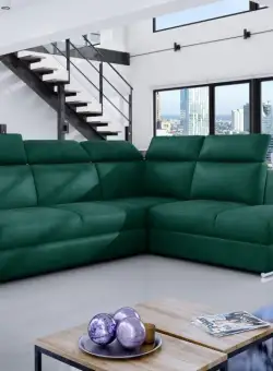 Coltar living extensibil Loreto – L260 x l210 x h102 cm