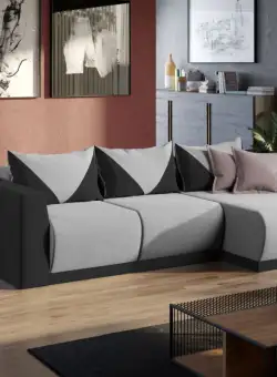 Coltar Luna Gri Deschis / Antracit