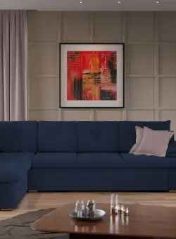 Coltar Roma + 1 loc Albastru