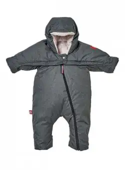 Combinezon Red Castle T-zip 6-12 luni Grey