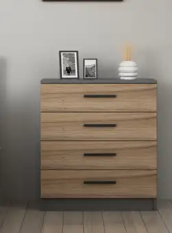 Comoda Abete, Nuc, 70x42x79 cm