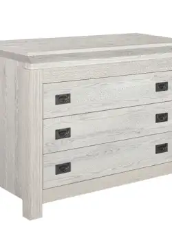 Comoda Casablanca Loft Cu 3 Sertare, 107 Cm