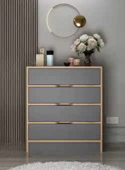 Comoda Elina - 8172, Nuc, 70x40x79 cm