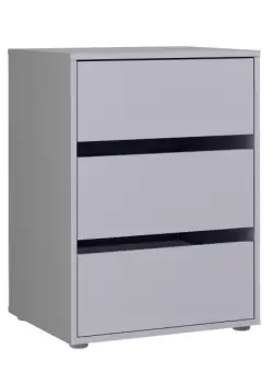 Comoda Interior Dulap Tuberoze, Gri, 51 Cm