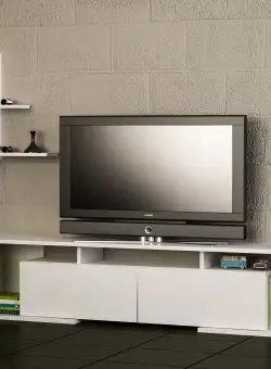 COMODA TV Ata, Alb, 180x36,8x29,6 cm