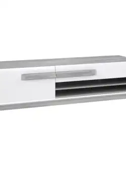 Comoda Tv Atentivo Stejar Nordic Gri, 160 Cm