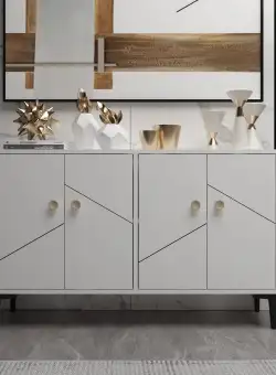 Comoda TV Cria - White, Alb, 75x30x120 cm