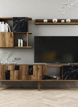 COMODA TV Madrid TV Unit, Nuc, 34x49x180 cm