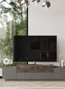 Comoda TV Telerie, 160x39x38 cm