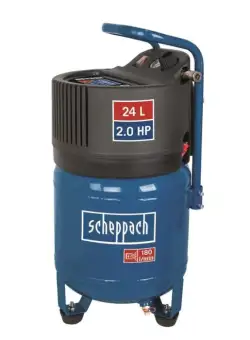 Compresor fara ulei HC24V Scheppach 5906117901, 1500 W, 24 l, 10 bari