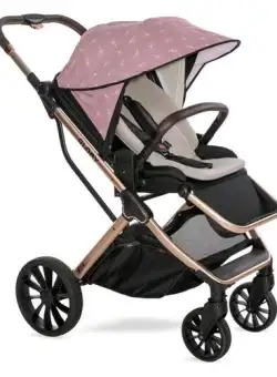 Copertina pentru carucior Lorelli, model universal, protectie solara, Mellow Rose Floral