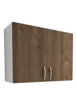 Corp Superior Karo, 2 Usi, Stejar Bronz/Alb, 80 x 30 x 60 cm