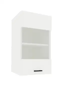 Corp Superior Karo, O Usa, cu sticla, Alb, 40 x 30 x 60 cm