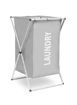 Cos de rufe - din material textil, cu cadru metalic pliabil - 37,5 x 38 x 57 cm