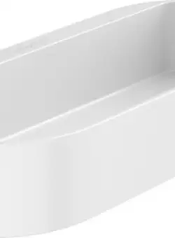 Cos Hansgrohe WallStoris cu fixare pe bara suport alb mat