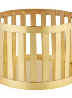 Cos metalic auriu APS 15 x 10.5 cm