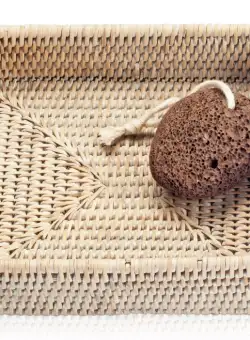 Cos pentru cosmetice Decor Walther Basket 5 x 18 x 22cm ratan light