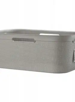 Cos rufe plastic rectangular cappuccino Rotho Brisen