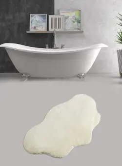 Covor de baie, Alb
