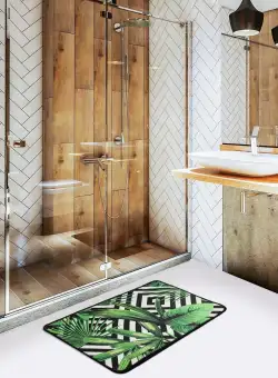 Covor de baie, Verde